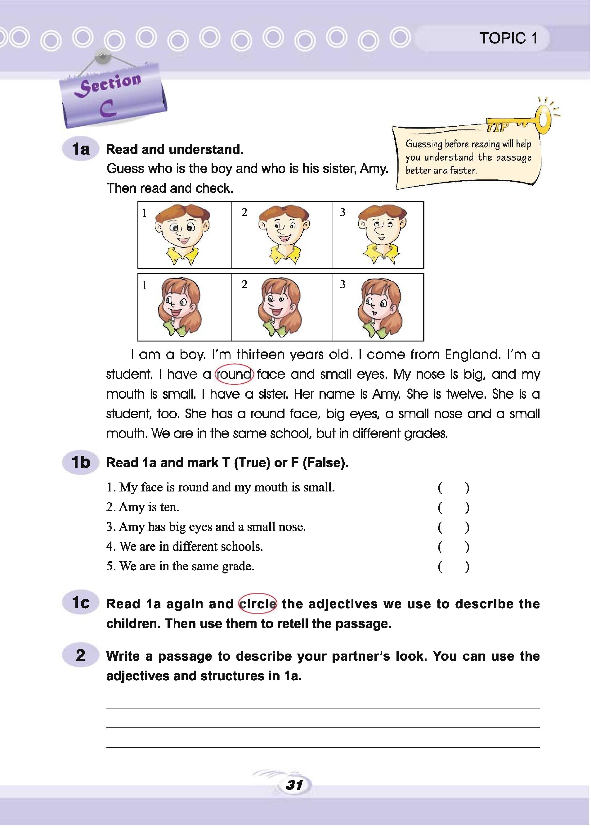 义务教育教科书·英语七年级上册（科普版）PDF高清文档下载