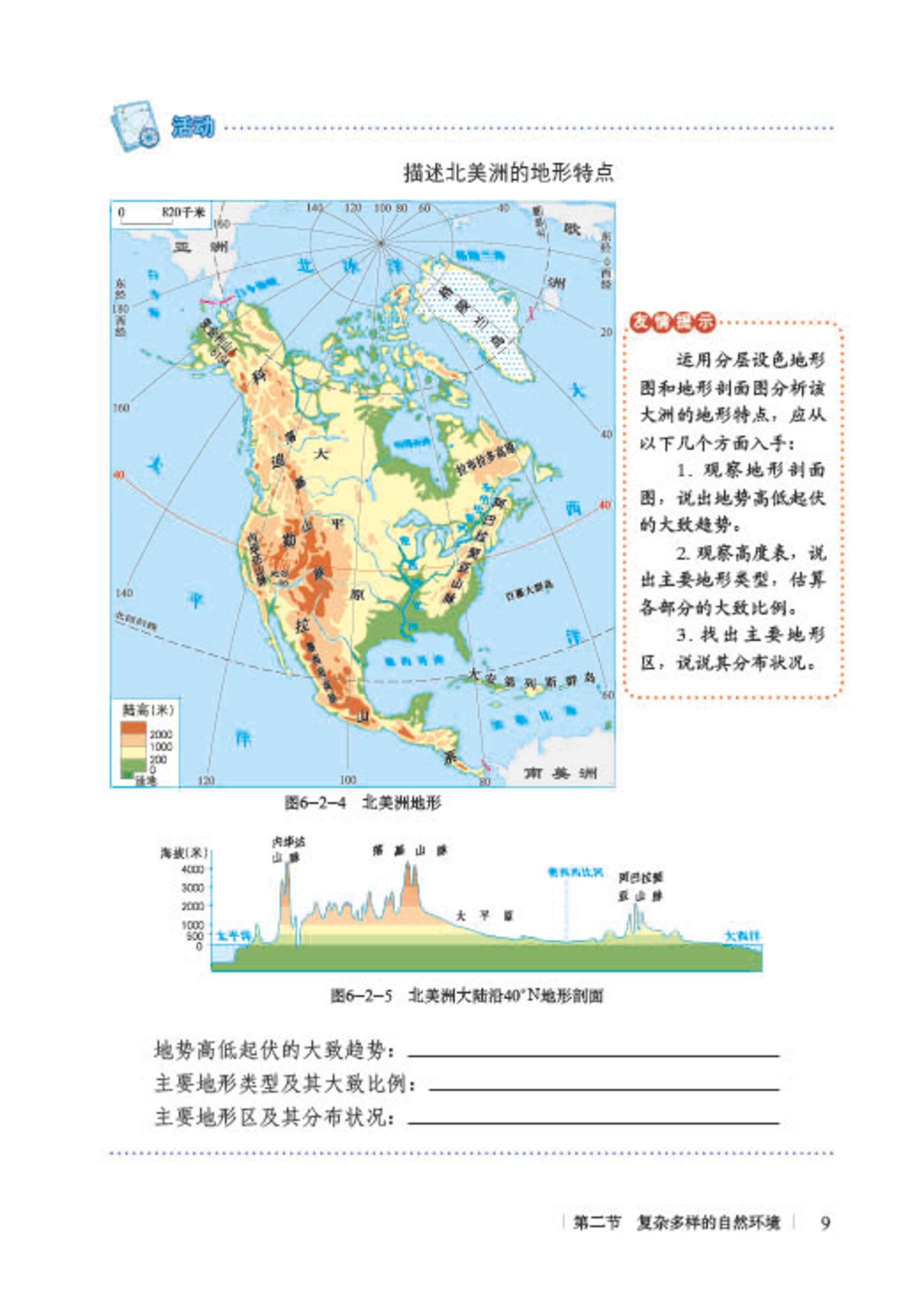 义务教育教科书·地理七年级下册（商务星图版）PDF高清文档下载