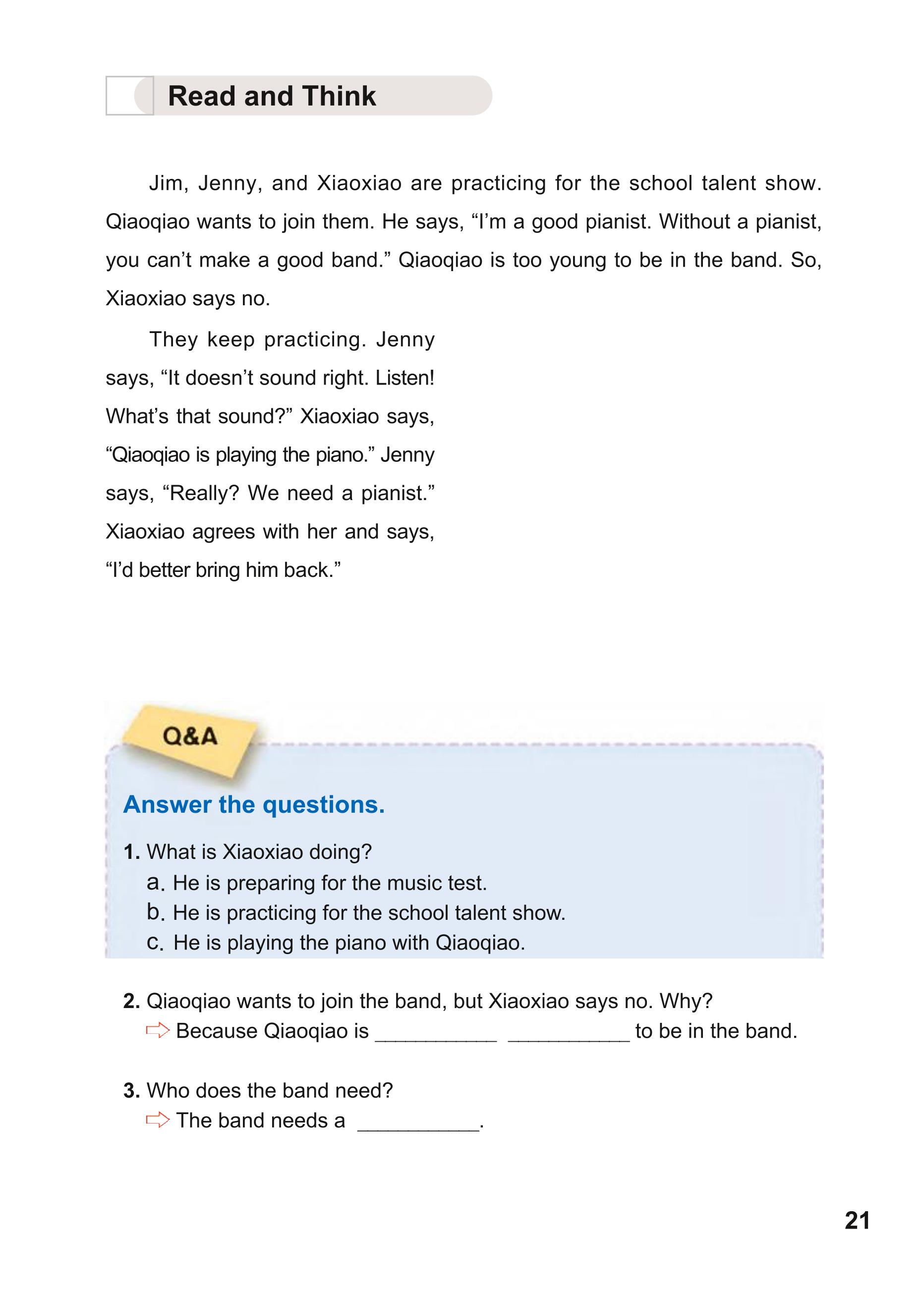 义务教育教科书·英语（三年级起点）六年级下册（教科版（EEC学院））PDF高清文档下载